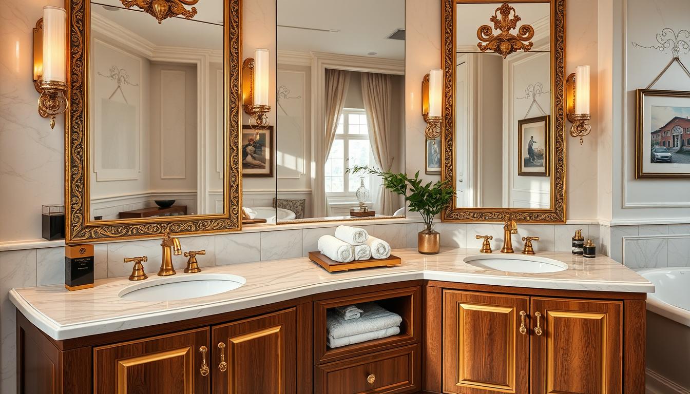 luxury bathroom vanity